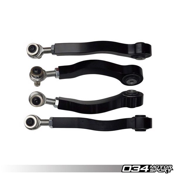 034 Density Line Adjustable Upper Control Arm Kit Camber Correcting B8 Audi A4/S4/RS4 A5/S5/RS5 Q5/SQ5