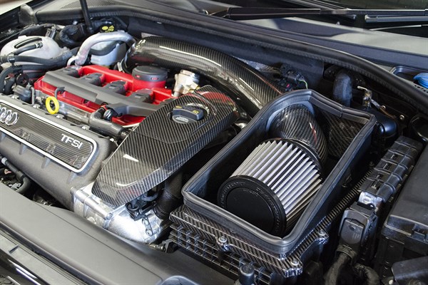8V Audi RS3 Carbon Fiber Intake Engine Bay Trim