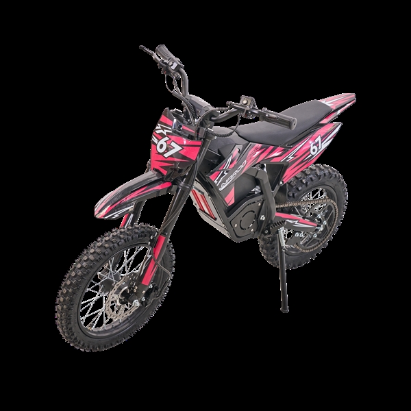 Dirt Bike / El-Crosser Borstlös motor, 2000W - 48V Li-ion - Pink