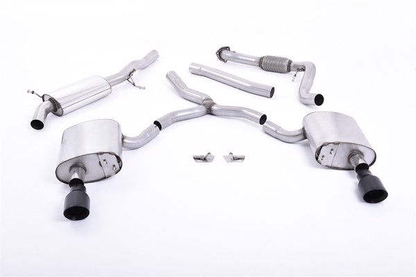 Milltek Cat-back Audi A4 2.0 TFSI B9 Quattro Saloon & Avant (Non OPF/GPF Models & Without Brace Bars)