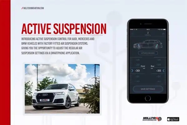 Milltek Active Suspension Control Audi SQ7 4.0 V8 TDI