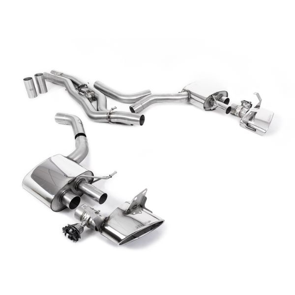 Milltek Front Pipe-Back Audi RS6 C8 4.0 V8 bi-turbo (Non OPF/GPF Models - USA/ROW Models) (udgået)