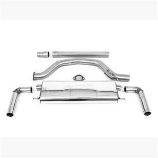 Milltek 80mm OPF/GPF Bakre Avgassystem med Titanium GT-115 Ändrör VW Golf Mk8 GTi