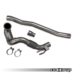 034 Cast Stainless Steel Performance Downpipe 8V Audi A3/S3 & MkVII Volkswagen Golf/GTI/R