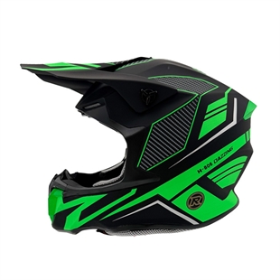 Barn ATV & Crosshjälm - Grön
