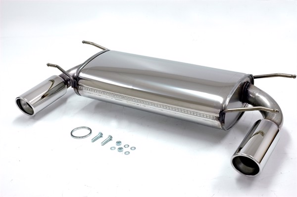 TA-Technix Duplex Sportljuddämpare bak i rostfritt stål till Mazda MX-5