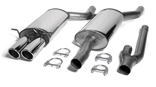 TA-Technix Catback Avgassystem i rostfri stål till Audi A4 B5