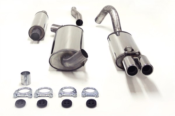 TA-Technix Catback Avgassystem i rostfri stål till Audi 90