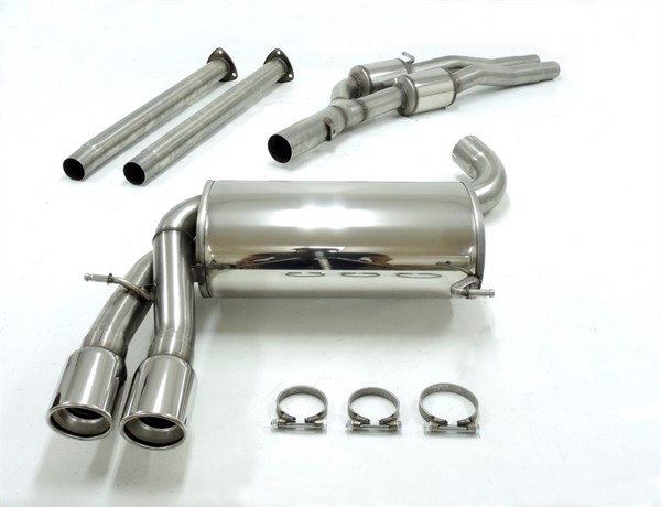 TA-Technix Catback Avgassystem i rostfri stål till Audi A3 8P