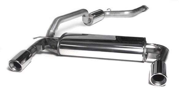 TA-Technix Duplex Catback Avgassystem i rostfri stål till Ford Focus II