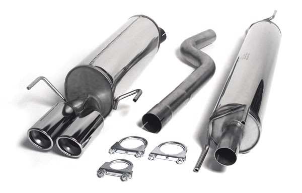 TA-Technix Catback Avgassystem i rostfri stål till Opel Astra G