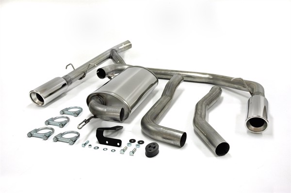 TA-Technix Duplex Catback Avgassystem i rostfri stål till Volvo S70