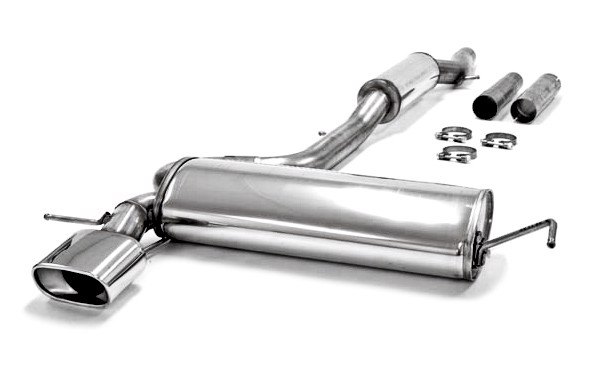 TA-Technix Catback Avgassystem i rostfri stål till VW Golf 4