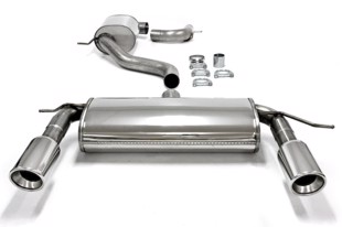 TA-Technix Duplex Catback Avgassystem i rostfri stål till Audi A3 8P