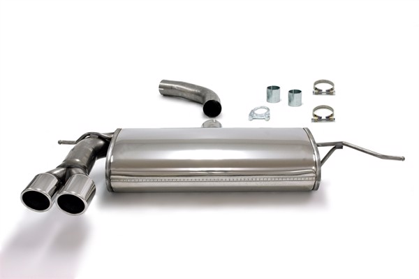 TA-Technix Bakre Sportljuddämpare i rostfritt stål till VW Golf 5