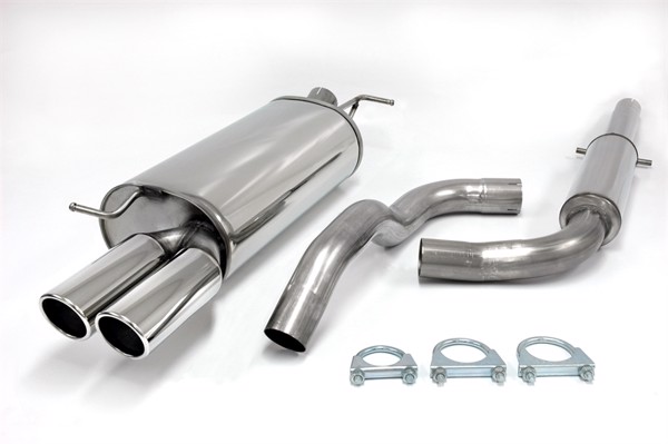 TA-Technix Catback Avgassystem i rostfri stål till VW Golf 4