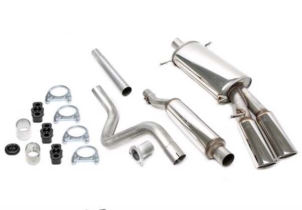 TA-Technix Catback Avgassystem i rostfri stål till VW Scirocco II