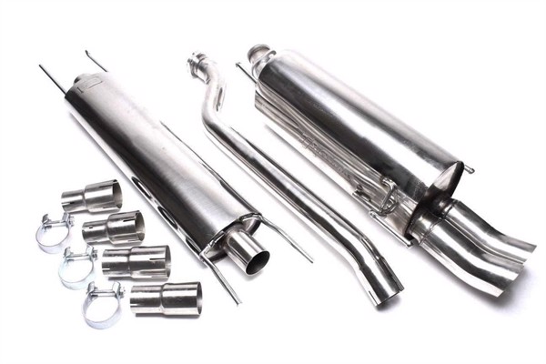 TA-Technix Catback Avgassystem i rostfri stål till Opel Astra G