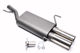 TA-Technix Sportljuddämpare Bak till Opel Astra G