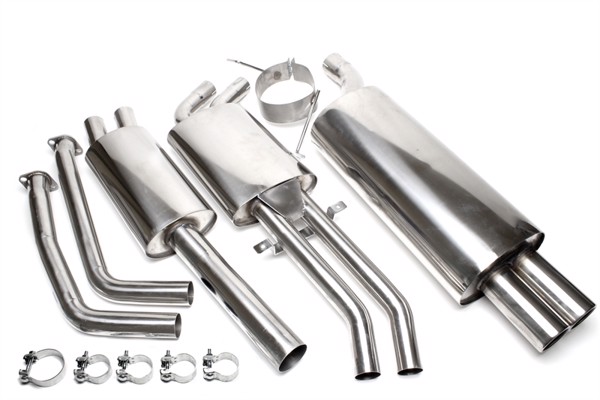 TA-Technix Catback Avgassystem i rostfri stål till BMW 3-Serie E46