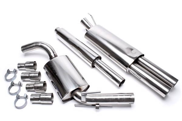 TA-Technix Catback Avgassystem i rostfri stål till VW Golf 4