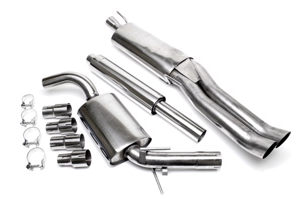 TA-Technix Catback Avgassystem i rostfri stål till VW Vento