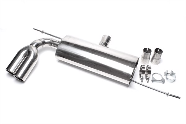 TA-Technix Bakre Sportljuddämpare i rostfritt stål till till VW Golf 5