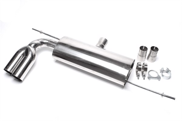 TA-Technix Bakre Sportljuddämpare i rostfritt stål till till VW Golf 5