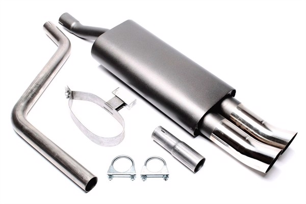 TA-Technix Sportljuddämpare Bak till VW Polo 86C