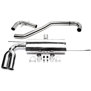 TA-Technix Duplex Catback Avgassystem i rostfri stål till Audi A3 8P