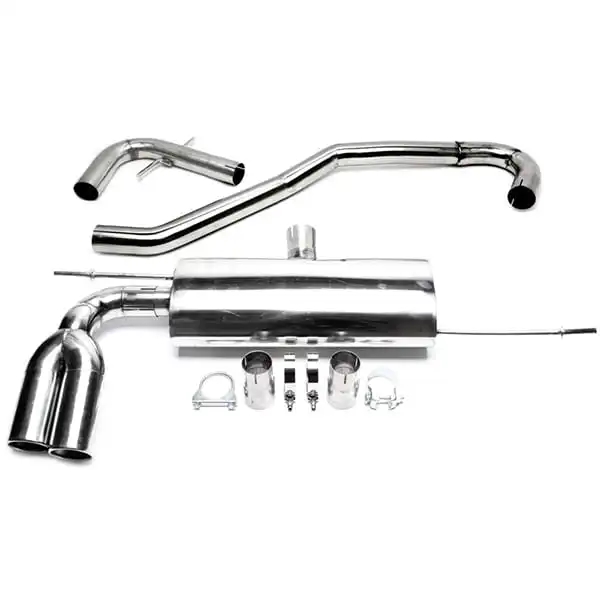 TA-Technix Duplex Catback Avgassystem i rostfri stål till VW Golf 5