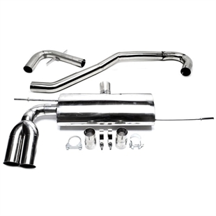 TA-Technix Duplex Catback Avgassystem i rostfri stål till Audi A3 8P