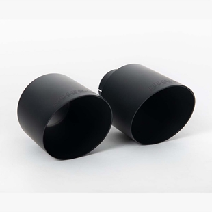 Milltek Del Resonated (Road+) Icke-Ventilstyrda Catback System med Cerakote Svarta Ändrör Honda Civic FL5 Type R