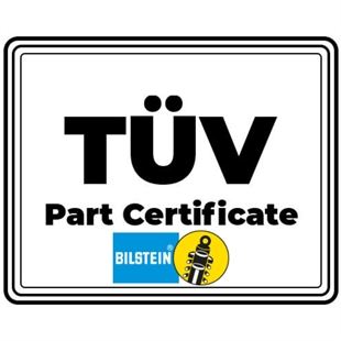 Bilstein TÜV Godkännande