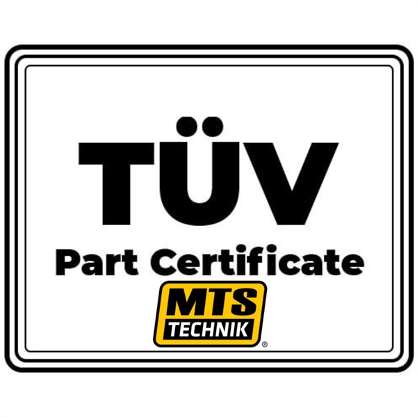 MTS TÜV Godkännande