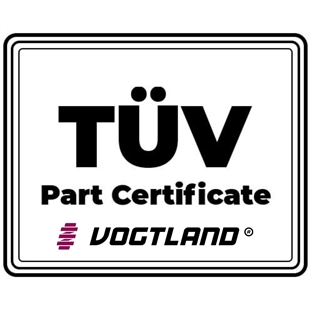 Vogtland TÜV Godkännande