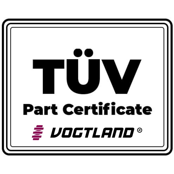 Vogtland TÜV Godkännande