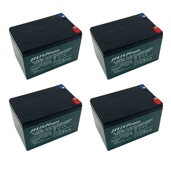 Batteri 12V 12AH (4 STK)
