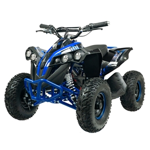Mini EL ATV Turbo Brushless 1060W - Blå