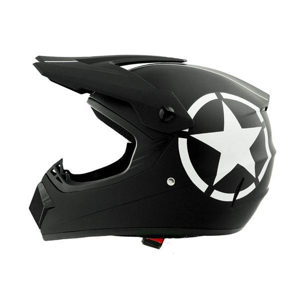 Barn ATV & Crosshjälm - Svart