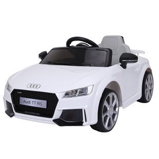 Audi TT RS elbil för barn – Vit