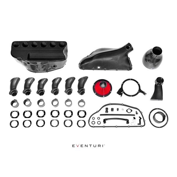 Eventuri BMW E46 M3 Hybrid Carbon Airbox with Full Carbon Intake