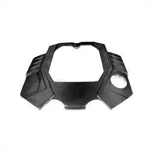 Eventuri Black Carbon Engine Cover Matte Audi C8/RS6/RS7