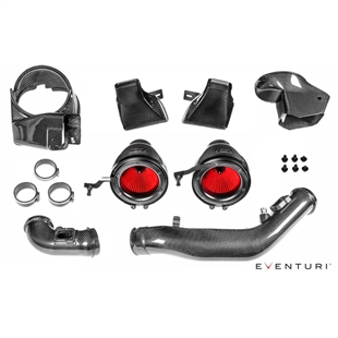 Eventuri V2 Full Black Carbon Intake With Sealed Carbon Ducts BMW F8X M3/M4