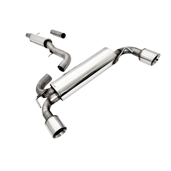 Friedrich Motorsport 3 tum (76 mm) Dubbelt System VW Golf IV