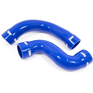 Forge Motorsport Audi TT S3 and Seat Leon Cupra 1.8T Upper Silicone Boost Hoses - With Hose Clamp Kit - Blue