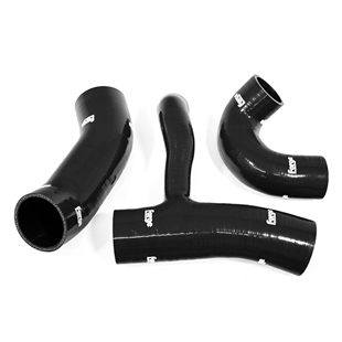 Forge Motorsport Silicone Intake Hoses for the Renault Clio 2.0 - Black Hoses