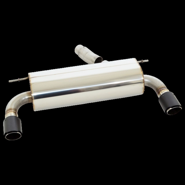 Friedrich Motorsport 76 mm Duplex Sportbakre Ljuddämpare I Rostfritt Stål