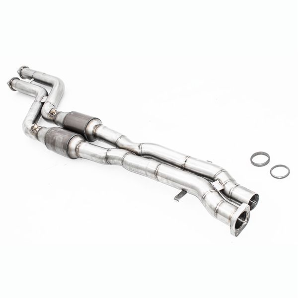 Friedrich Motorsport 2x63,5mm 200 celler HJS Sportkatalysator BMW 3-Serie E36 M3