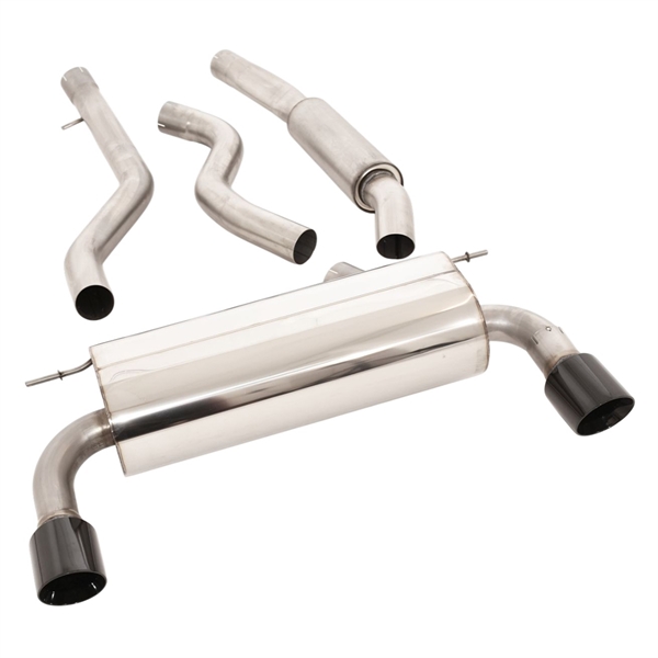 Friedrich Motorsport 76 mm Duplexsystem I Rostfritt Stål